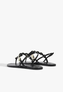Schutz Acacia T Leather Sandal