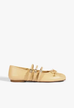 Schutz Arissa Leather Ballet Flat