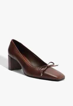 Schutz Arissa Block Leather Pump