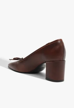 Schutz Arissa Block Leather Pump