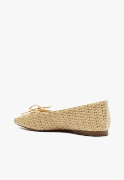 Schutz Arissa Straw Ballet Flat