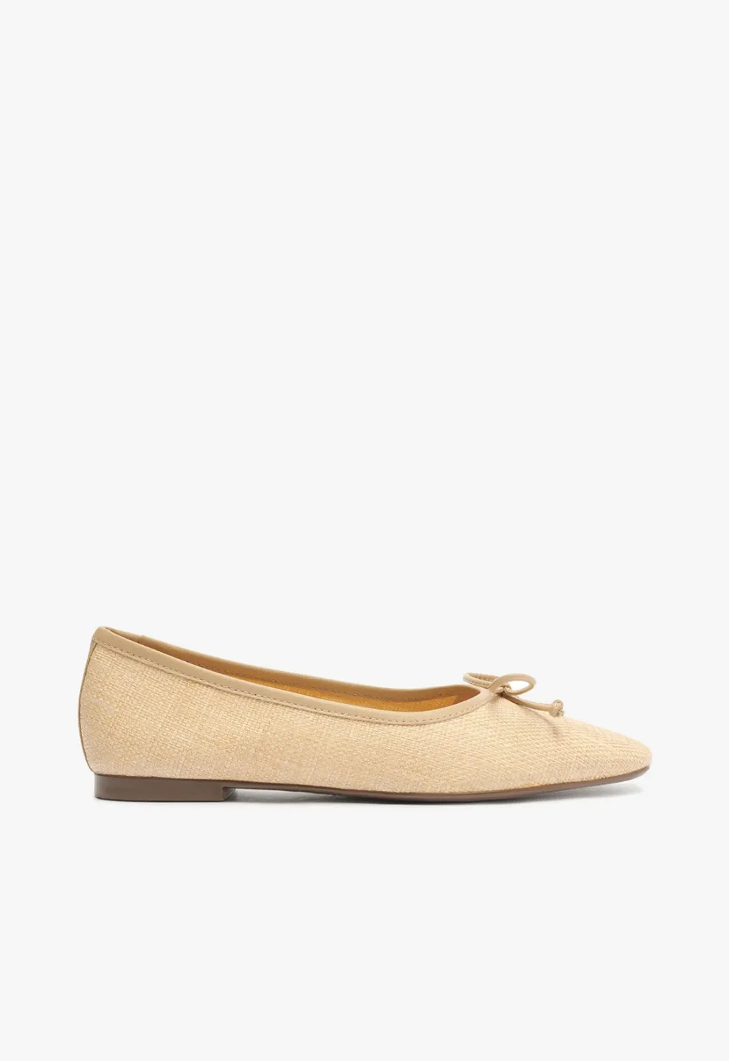 Schutz Arissa Straw Flat