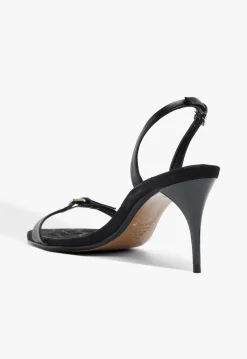 Schutz Aurora Sling Mid Leather Sandal