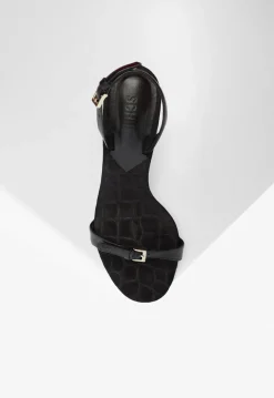 Schutz Aurora Sling Mid Leather Sandal