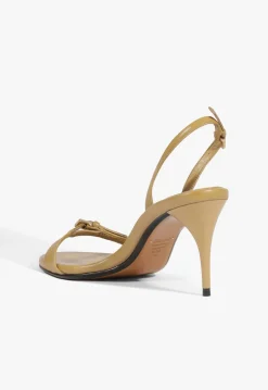 Schutz Aurora Sling Mid Leather Sandal