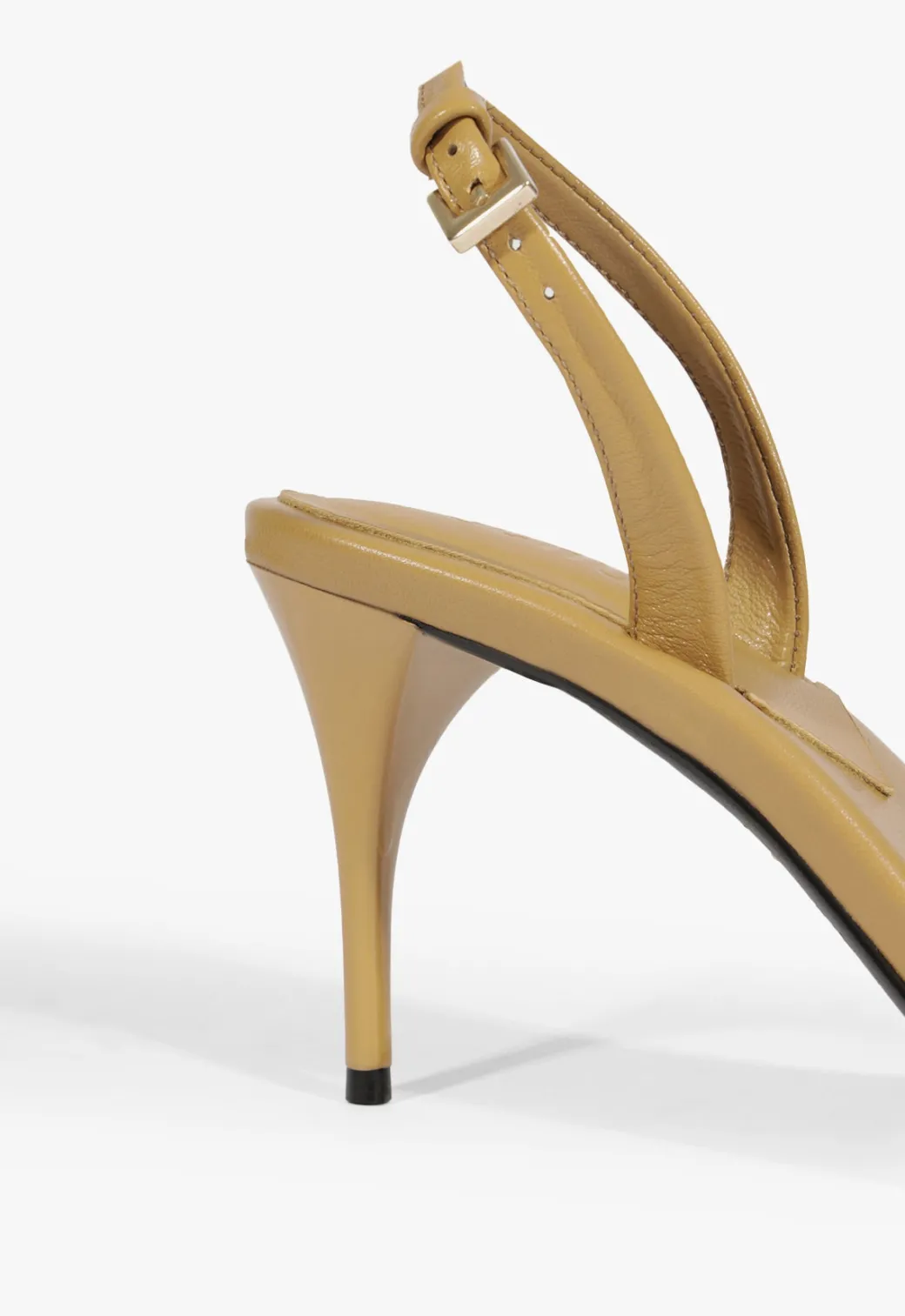 Schutz Aurora Sling Mid Leather Sandal