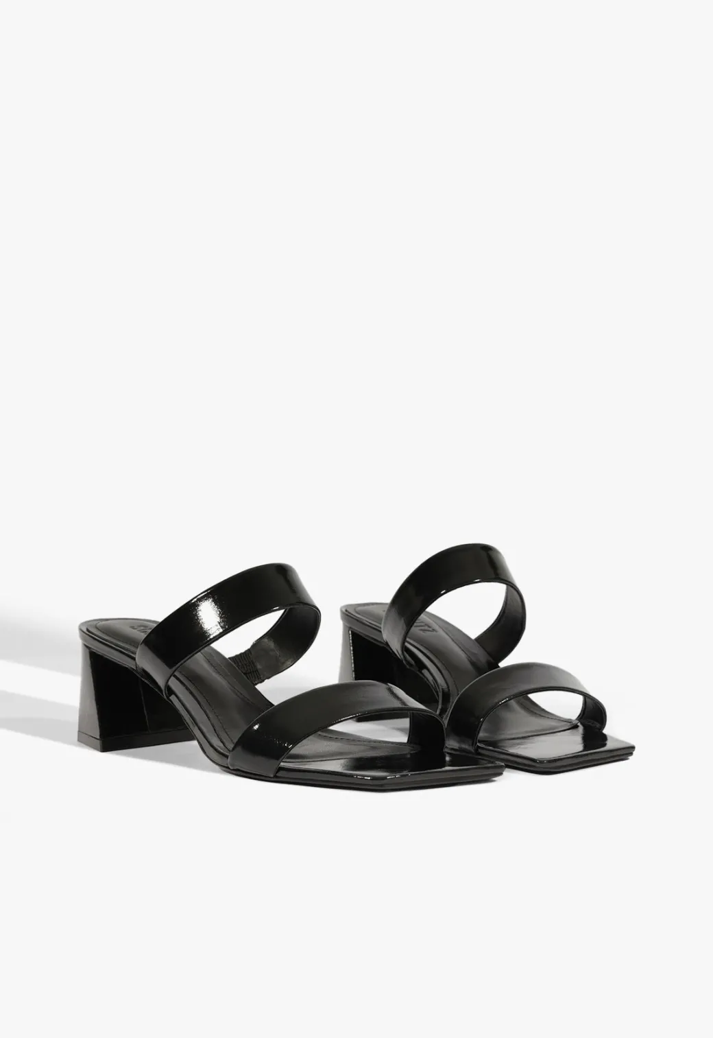 Schutz Chantal Mid Patent Sandal