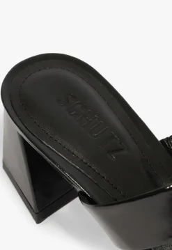 Schutz Chantal Mid Patent Sandal