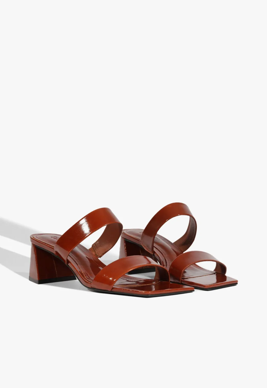 Schutz Chantal Mid Patent Sandal