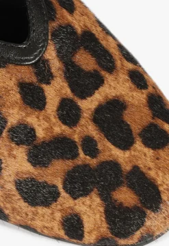 Schutz Courtney Buckle Hair Calf Flat