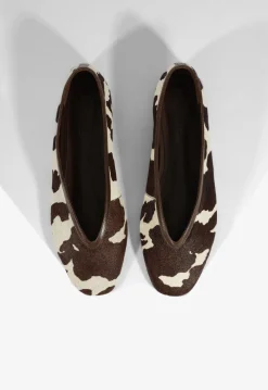 Schutz Courtney Hair Calf Flat