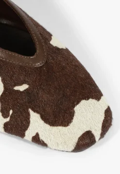 Schutz Courtney Hair Calf Flat