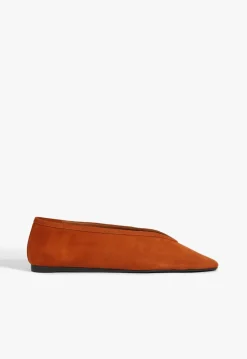 Schutz Courtney Suede Flat