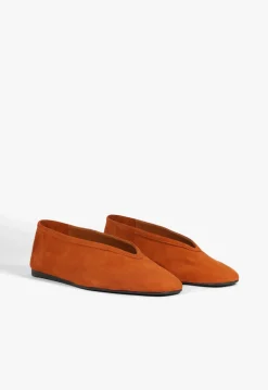 Schutz Courtney Suede Flat