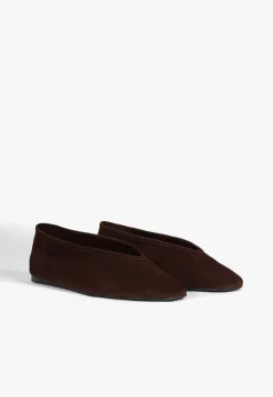 Schutz Courtney Suede Flat