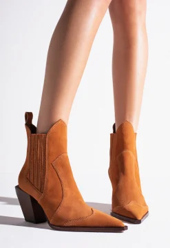 Schutz Dolly Suede Bootie