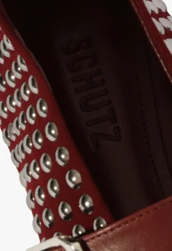 Schutz Eiza Shine Suede Flat