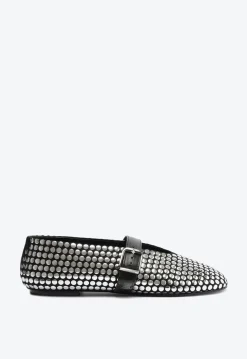 Schutz Eiza Studs Ballet Flat