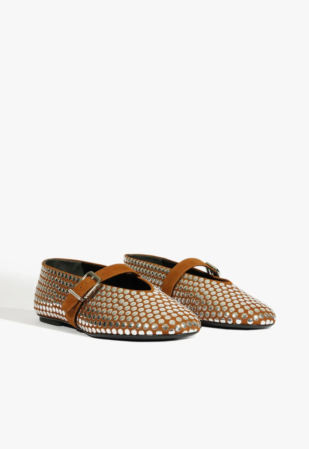 Schutz Eiza Studs Ballet Flat