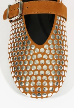 Schutz Eiza Studs Ballet Flat