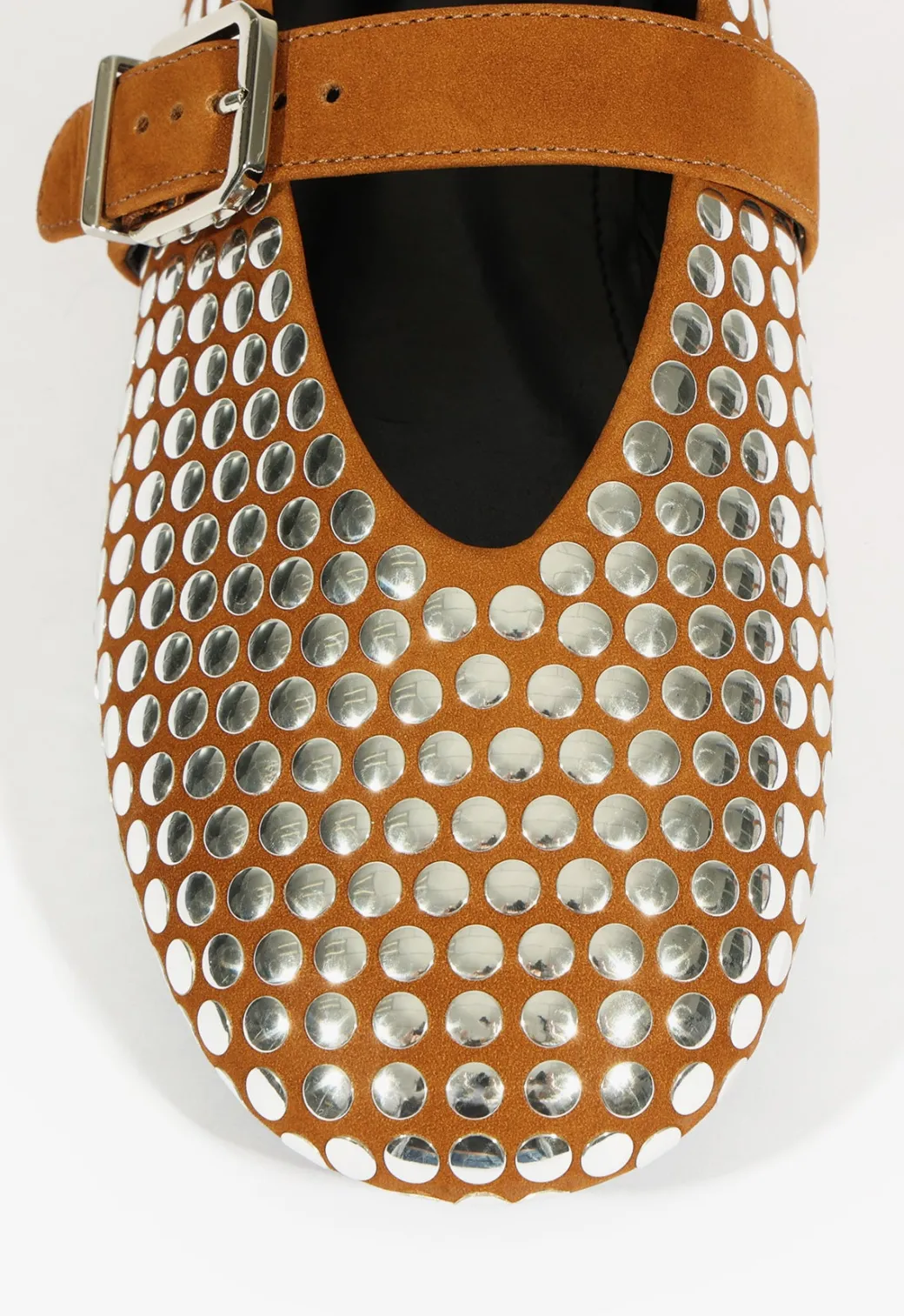 Schutz Eiza Studs Ballet Flat