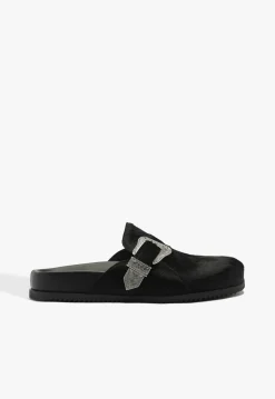 Schutz Grace Calf Hair Clog