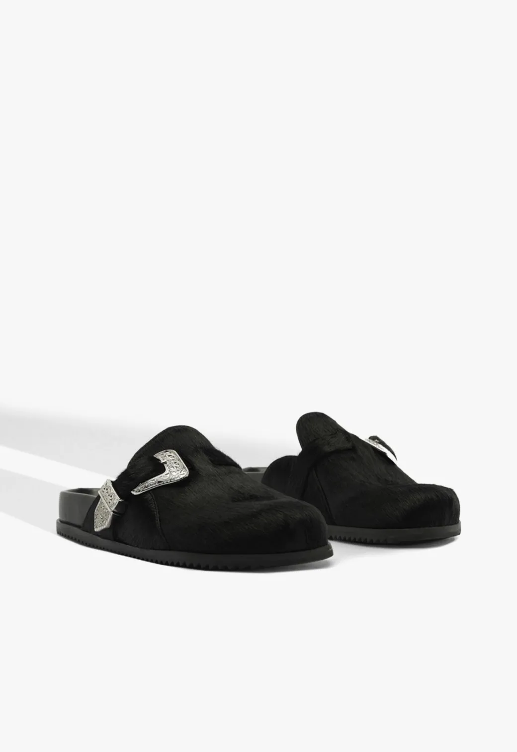 Schutz Grace Calf Hair Clog