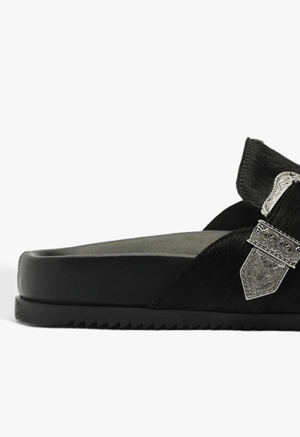 Schutz Grace Calf Hair Clog