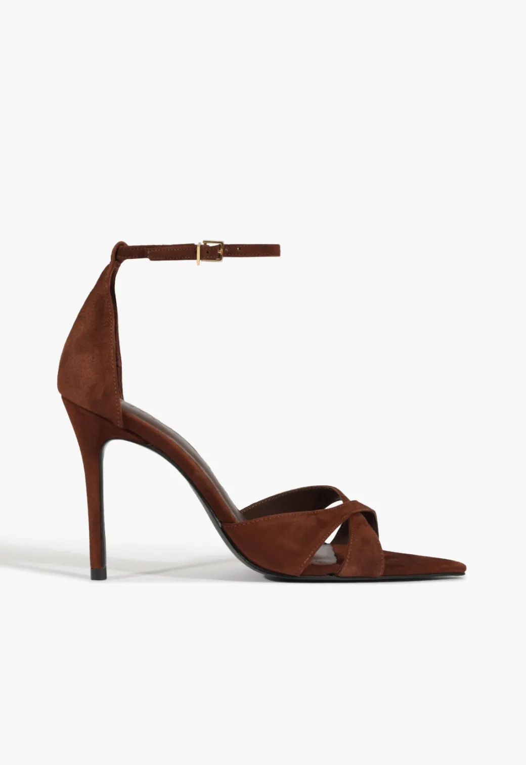 Schutz Hilda Leaf Suede Sandal
