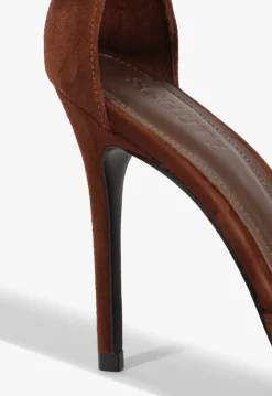 Schutz Hilda Leaf Suede Sandal