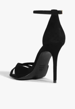 Schutz Hilda Leaf Suede Sandal