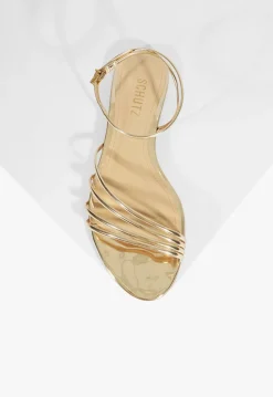 Schutz Inez Leather Flat Sandal