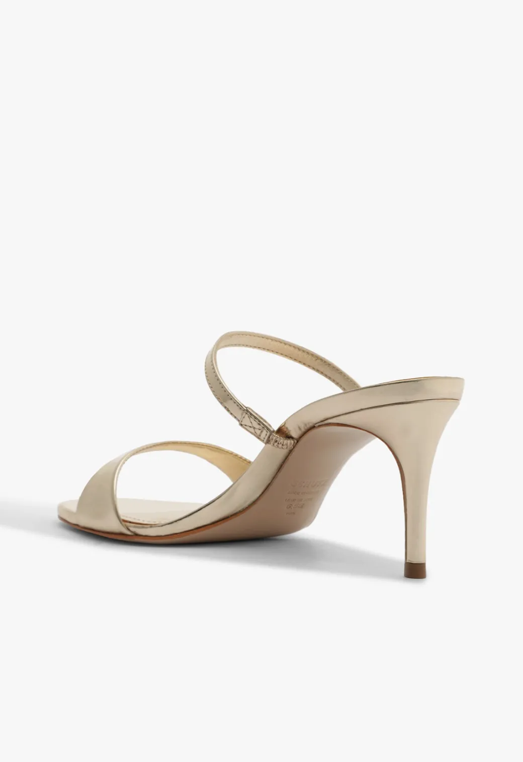 Schutz Jessica Mid Mule Metallic Sandal