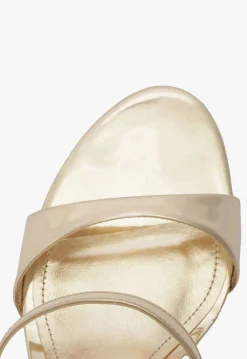 Schutz Jessica Mid Mule Metallic Sandal