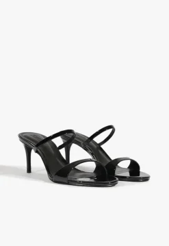 Schutz Jessica Mid Mule Patent Sandal
