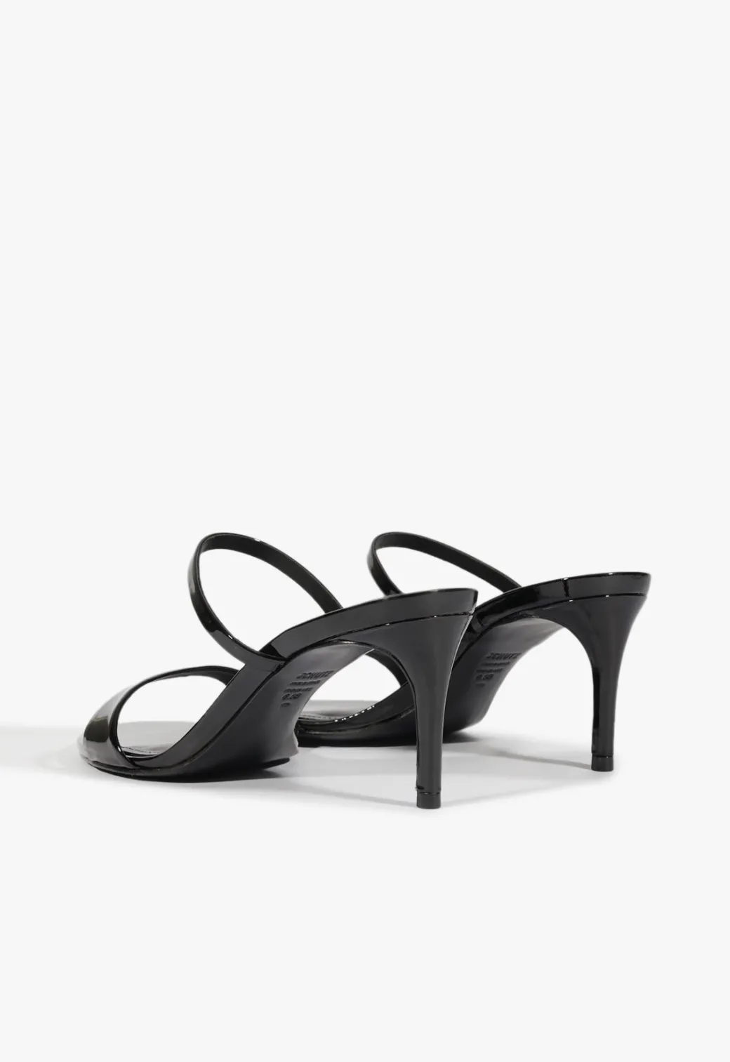 Schutz Jessica Mid Mule Patent Sandal
