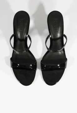 Schutz Jessica Mid Mule Patent Sandal