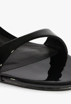 Schutz Jessica Mid Mule Patent Sandal