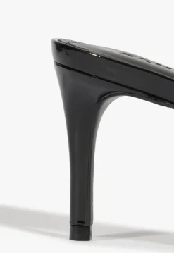 Schutz Jessica Mid Mule Patent Sandal