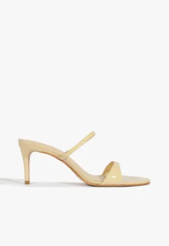 Schutz Jessica Mid Mule Patent Sandal