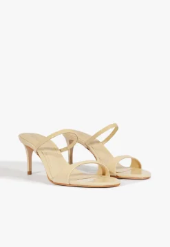Schutz Jessica Mid Mule Patent Sandal