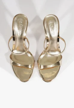 Schutz Jessica Mule Metallic Sandal