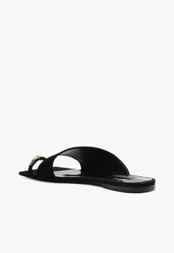 Schutz Jodie Leather Flat Sandal