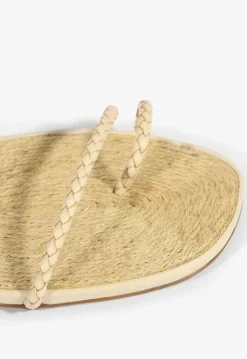 Schutz Kaya Leather Flat Sandal