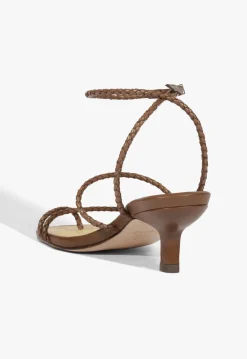 Schutz Kaya Straw Mid Sandal