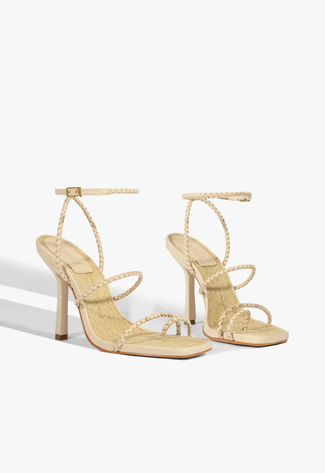 Schutz Kaya Straw Sandal