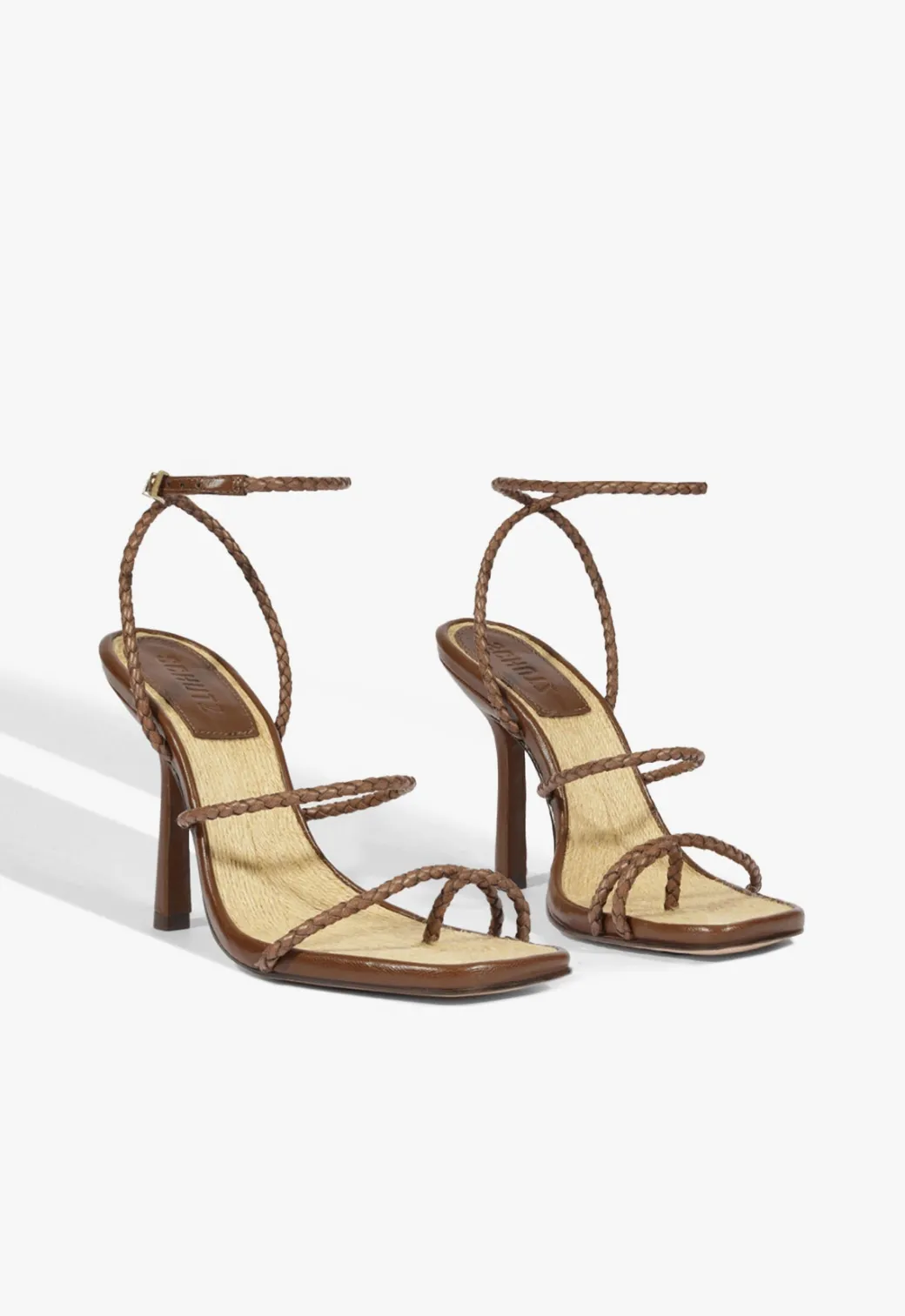 Schutz Kaya Straw Sandal