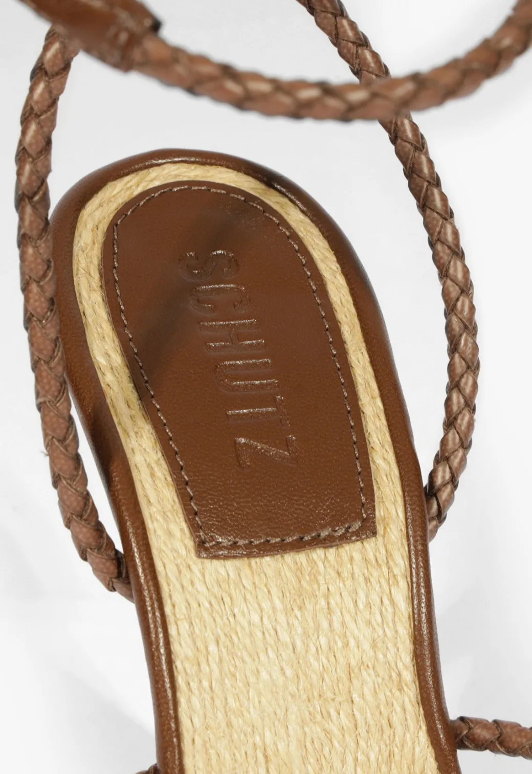 Schutz Kaya Straw Sandal