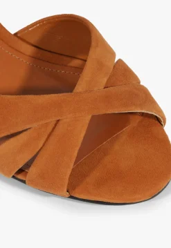 Schutz Keefa Block Mule Suede Sandal