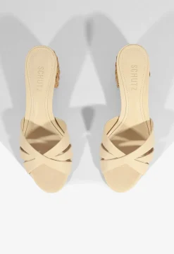 Schutz Keefa Straw Mule Sandal